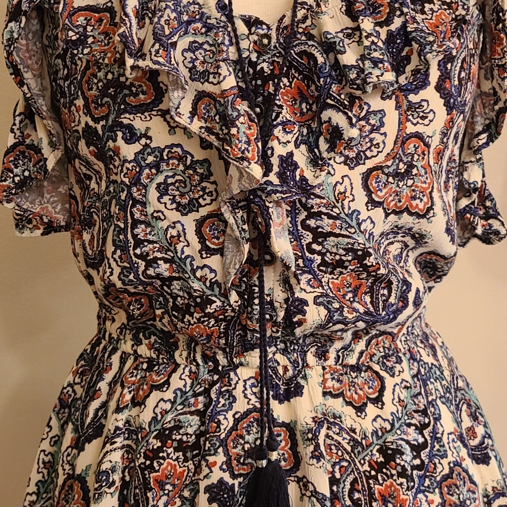 American eagel outfitters size XS white/multi  dress - Picture 9 of 12
